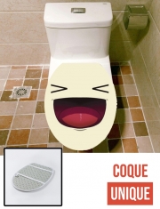 Housse de toilette - Décoration abattant wc Visage Lol