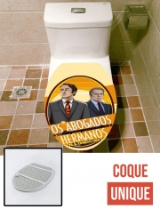 Housse de toilette - Décoration abattant wc Los Abogados Hermanos 