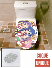 Housse de toilette - Décoration abattant wc Lucky Star
