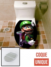 Housse de toilette - Décoration abattant wc Luigi Mansion Fan Art