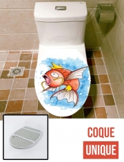 Housse de toilette - Décoration abattant wc Magicarpe Pokemon Eau