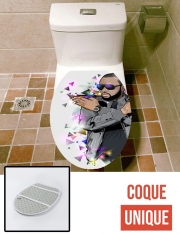 Housse de toilette - Décoration abattant wc Maitre Gims - zOmbie