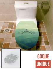 Housse de toilette - Décoration abattant wc Make Memories