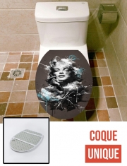 Housse de toilette - Décoration abattant wc Marilyn Par Emiliano