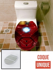 Housse de toilette - Décoration abattant wc Iron Mark VII