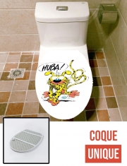 Housse de toilette - Décoration abattant wc Marsupilami Houba