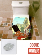 Housse de toilette - Décoration abattant wc Meme Collection Dat Ass