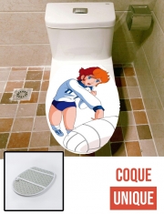 Housse de toilette - Décoration abattant wc mila hazuki jeanne et serge