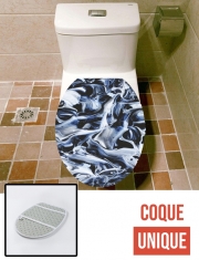 Housse de toilette - Décoration abattant wc MINE