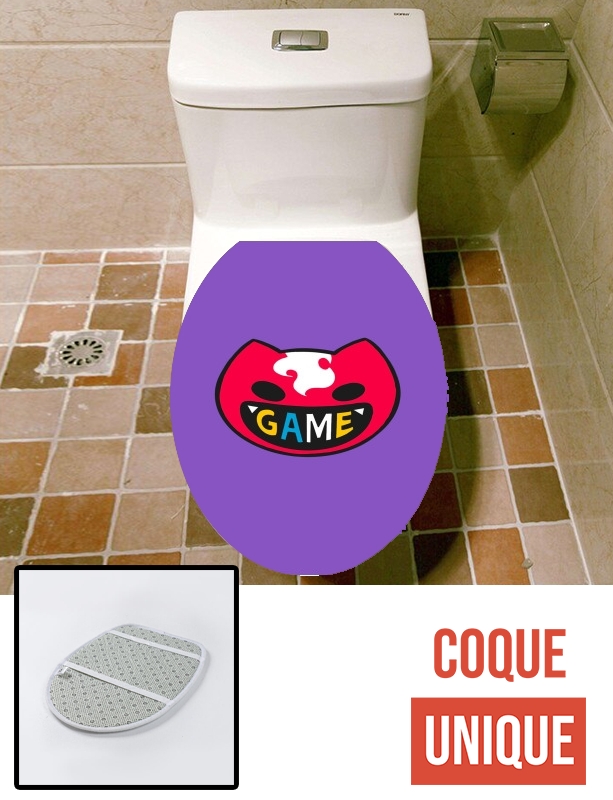 Housse de toilette - Décoration abattant wc Miya Skateboard Lockscreen