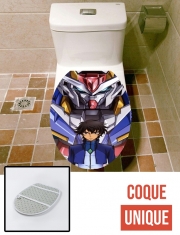 Housse de toilette - Décoration abattant wc Mobile Suit Gundam