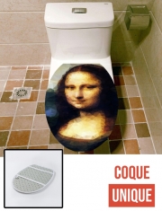 Housse de toilette - Décoration abattant wc Modern Lisa