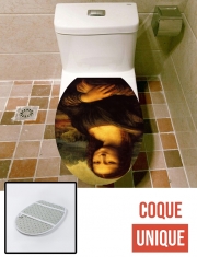 Housse de toilette - Décoration abattant wc Mona Lisa