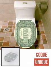 Housse de toilette - Décoration abattant wc Billet One Dollar
