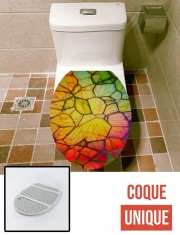 Housse de toilette - Décoration abattant wc Mosaic