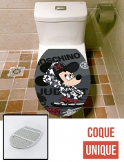 Housse de toilette - Décoration abattant wc Mouse Moschino Gangster