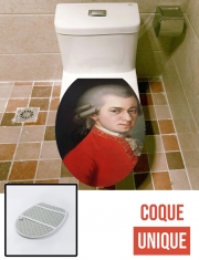 Housse de toilette - Décoration abattant wc Mozart