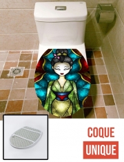 Housse de toilette - Décoration abattant wc Mulan - Honneur à tous