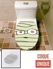 Housse de toilette - Décoration abattant wc La Momie Face