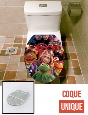 Housse de toilette - Décoration abattant wc muppet show fan