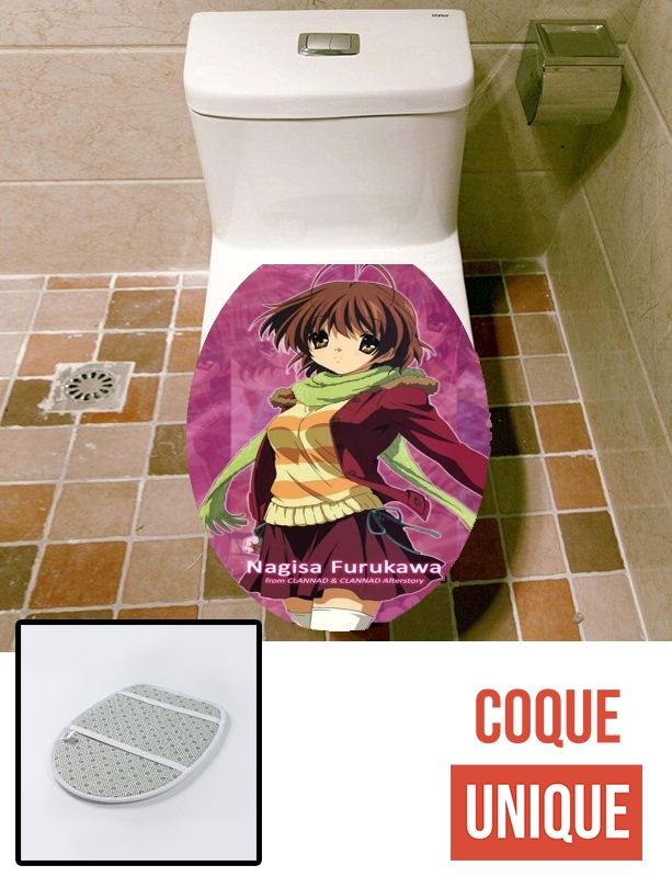 Housse de toilette - Décoration abattant wc Nagisa Furukawa