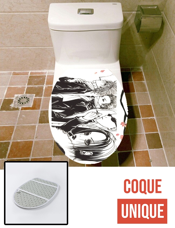 Housse de toilette - Décoration abattant wc Nana osaki