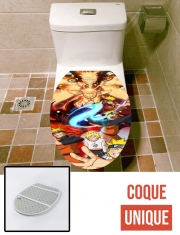 Housse de toilette - Décoration abattant wc Naruto Evolution
