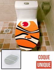 Housse de toilette - Décoration abattant wc Nemo Poisson Clown