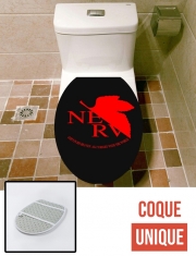Housse de toilette - Décoration abattant wc Nerv Neon Genesis Evangelion