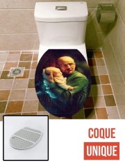 Housse de toilette - Décoration abattant wc "Never give up on family."W.W.