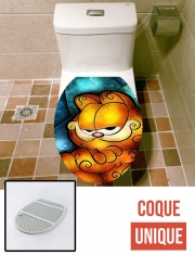 Housse de toilette - Décoration abattant wc Never trust a smiling cat