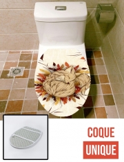 Housse de toilette - Décoration abattant wc Night Fall