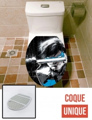 Housse de toilette - Décoration abattant wc Nightwing FanArt