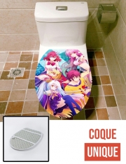 Housse de toilette - Décoration abattant wc No Game No Life Fan Manga