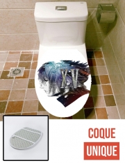 Housse de toilette - Décoration abattant wc Noctis FFXV
