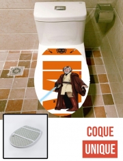 Housse de toilette - Décoration abattant wc Old Master Jedi