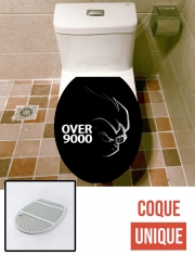 Housse de toilette - Décoration abattant wc Over 9000 Profile