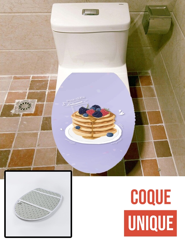 Housse de toilette - Décoration abattant wc Pancakes so Yummy