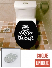 Housse de toilette - Décoration abattant wc Paris Dakar Rallye
