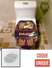 Housse de toilette - Décoration abattant wc Paris II (2)