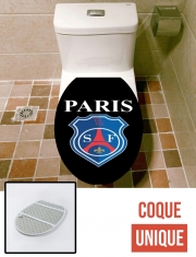 Housse de toilette - Décoration abattant wc Paris x Stade Francais