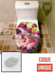 Housse de toilette - Décoration abattant wc Pattern Espace Galaxy