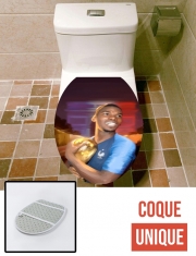 Housse de toilette - Décoration abattant wc Paul France FiersdetreBleus
