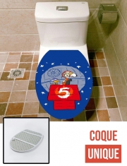 Housse de toilette - Décoration abattant wc Peanut Snoopy x StarWars