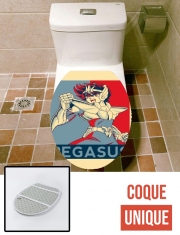 Housse de toilette - Décoration abattant wc Pegasus Zodiac Knight