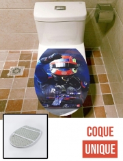 Housse de toilette - Décoration abattant wc Pierre Gasly
