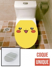 Housse de toilette - Décoration abattant wc pika-pika