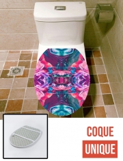 Housse de toilette - Décoration abattant wc Pintura Rosa
