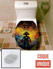 Housse de toilette - Décoration abattant wc Pirate Art