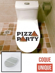 Housse de toilette - Décoration abattant wc Pizza Party